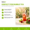 Bobalife Strawberry Popping Boba Pearls 100g Fruit Juice Filled Bubble Tea Pearls, Boba Topping for Drinks, Desserts & Cocktails Vegan & Gluten Free view 4