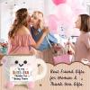 Juratar Friendship Gifts for Women, Handmade Best-Tea Crochet Tea with Pun Card, Best Friend Gift for Woman BFF Bestie, Long Distance Thank You Present for Best Friends Sister view 2