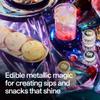 Colour Mill Metallic Food Paint 20ml (Charcoal Lustre 10ml) view 2