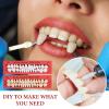 8 Pcs Fake Teeth, False Teeth Set, Tooth Replacement Set for Missing Loose Tooth Fill, Cosplay, Party, Makeup, DIY and Teaching Props view 4