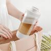 Electric Protein Shaker - PP, 7.5 Inch, Mixer, Powerful Mixing | Leakproof Shaker Bottle, Portable Beverage Mixer for Gym, Fitness, Travel, Office, Use D view 2