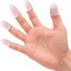 10PCS Silicone Finger Cots,Silicone Nail stopper,Reusable Protectors,Guitar Finger Cot for Pain-Free Strumming,Non-Slip FFinger Caps,Tips Protectors (10 PCS, L) view 3