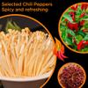 DAMAICHUHAI Spicy Enoki Mushroom Snack, 30g Per Pack, 6 Packs - Chinese Mushroom Crisps, Enoki Mushroom Snack, Hot & Savory, Ready to Eat, Vegan, Gluten-Free view 2