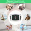 ALINUOYQ Electronic Pulse Back Massager, Massagers Pulse Acupuncture Full Body Massager Meridian Physiotherapy Acupuncture, Electric Therapy Massagers Home Use SPA Tool for Daily Relaxation view 4