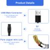 2 Pack 5V Cable for Philips One Blade Charger, Shaver Charger Cable Compatible with Philips One Blade QP2724 QP2824 QP2734 QP2834 QP1924 QP4631 S3241 S3145 S5887 S5884 MG7930 MG7950 MG5950 5000X view 4