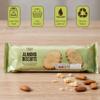 Katsy Style Almond Biscuits | Light, Crisp & Buttery Tea-Time Cookies With Crunchy Pieces |Baked Biscuits With Tea, Coffee & Everyday Snacking view 2