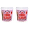 Katsy Style Original Cookie Dunkers | All Butter Malted Milk Cookies With Chocolate Chunks | Half Coated Milk Choco Biscuits For Tea Coffee Dunking | 9 Servings view 1