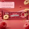 Katsy Style Raspberry Jam Shortcake Sandwich Biscuits | Fruit Filled Centre Vegan Snack| Pack Eight Servings view 2