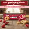 Katsy Style Raspberry Jam Shortcake Sandwich Biscuits | Fruit Filled Centre Vegan Snack| Pack Eight Servings view 4