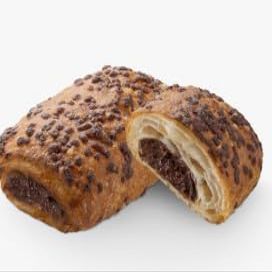 Napolitana de Chocolate 35%, Chocolate Filled Pastry. Pack de 6