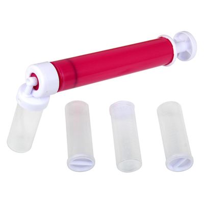 Manual Cake Color Duster Plastic Pink Decorating Tool