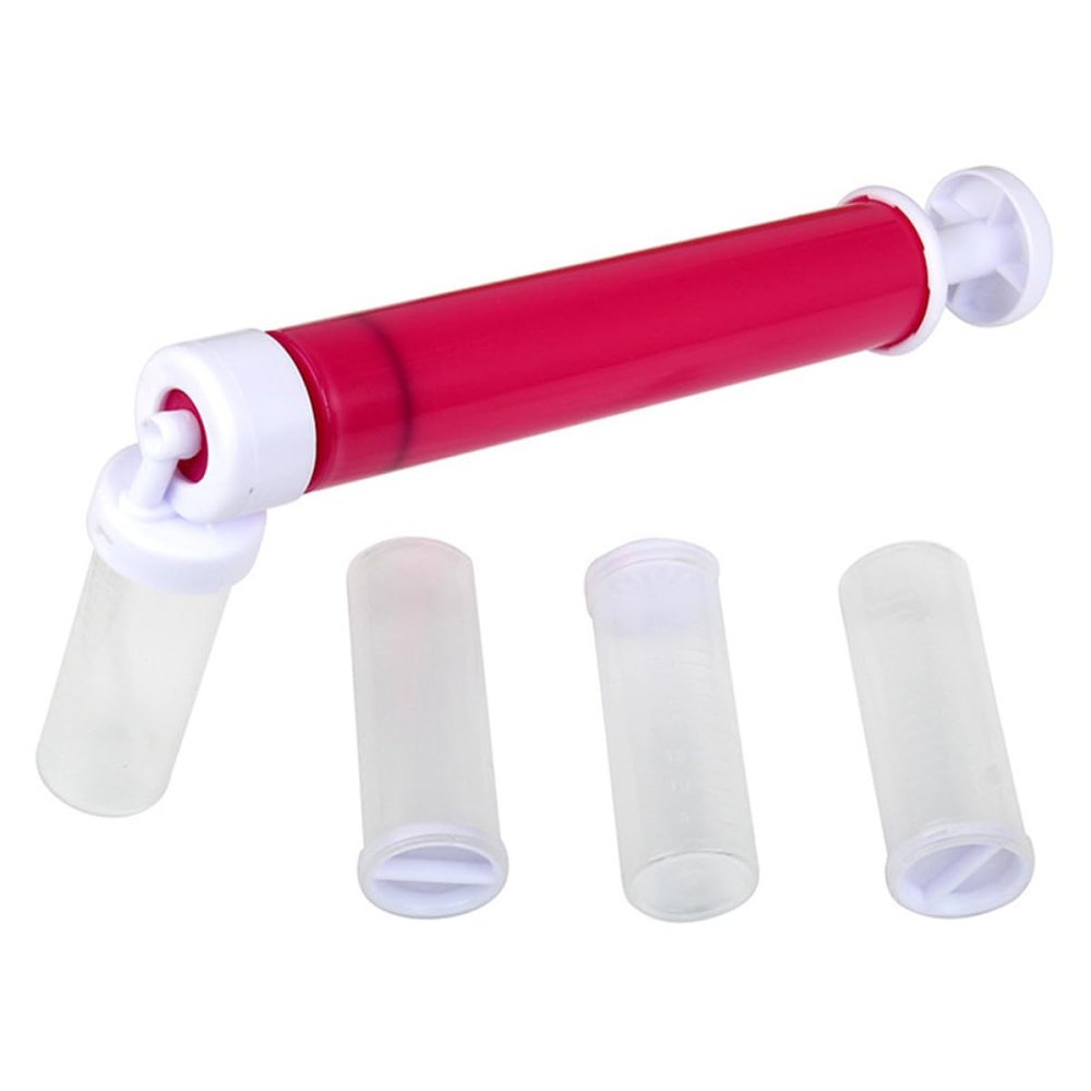 Manual Cake Color Duster Plastic Pink Decorating Tool