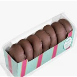 Rosquillas al Cacao, Chocolate Ring Doughnuts. Pack de 4