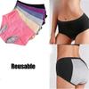 Dry Wear Unterhose Damen Inkontinenz, Drywear Auslaufsichere Unterwsche Damen, Hschen fr Frauen ber 60 Waschbare, Wiederverwendbare Baumwollhschen (5PCS-C,XL) view 4