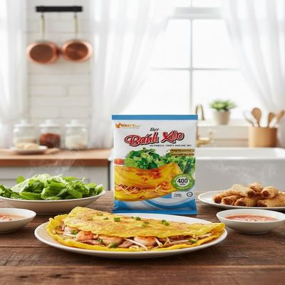 Fakhri Taiky Crispy Pancake Mix Banh Xeo 400g | Vietnamese Style Pancake Flour