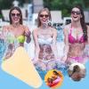 Private Parts Protector Pad - Silicone, Private Parts Cover, Reusable | Anti-Light Adhesive Pad, Personal Protection for Pool Beach hot Spring use Swimming, Yoga view 2