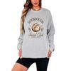 Sassy Souls Sourdough Est 2025 Social Club Happiness Is Homemade Womens Sweatshirt Sourdough Baking Bread Making Gift For Her 2XL (50-52) Sport Grey view 1