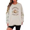 Sassy Souls Sourdough Est 2025 Social Club Happiness Is Homemade Womens Sweatshirt Sourdough Baking Bread Making Gift For Her 3XL (54-56) Sand view 1