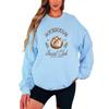 Sassy Souls Sourdough Est 2025 Social Club Happiness Is Homemade Womens Sweatshirt Sourdough Baking Bread Making Gift For Her 3XL (54-56) Light Blue view 1