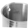 Abaodam Stainless Steel Bucket Easy to Operate 1000ml Hanging Metal Bucket Ergonomic Design for Cleaning and Use Suitable for Health Care and Portable Use view 3