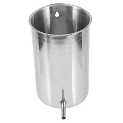 Abaodam 304 Stainless Steel Hanging Bucket 1000ml with Holder Portable Home for Adults