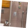 BCOATH Stainless Steel Bucket Hanging Holder for Home Use Reliable Bucket Kit Metal Tub view 4