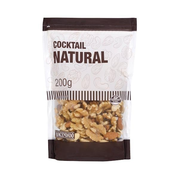 Natural Cocktail Wafer Bar, Hazelnut with Milk Chocolate, 200g, Pack of 6, No Artificial Colours