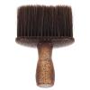 Baluue Mens Beard Brush for Shaving and Facial Cleaning, Brown Glitter Hair Removal Brush, Compact Multifunctional Beard Care Tool for Home Use and Travel view 1