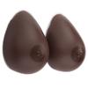 Realistic Silicone Breast Forms A Cup Black Teardrop Fake Boobs, Mastectomy Prosthesis For Transgender(AAA Cup) view 1