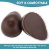 Realistic Silicone Breast Forms A Cup Black Teardrop Fake Boobs, Mastectomy Prosthesis For Transgender(AAA Cup) view 2