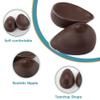 Realistic Silicone Breast Forms A Cup Black Teardrop Fake Boobs, Mastectomy Prosthesis For Transgender(AAA Cup) view 3