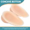 1 Pair Teardrop Silicone Breast Forms, C Cup Nude Mastectomy Prosthesis Fake Boobs For Crossdresser Transgender(Nude,EE Cup) view 3