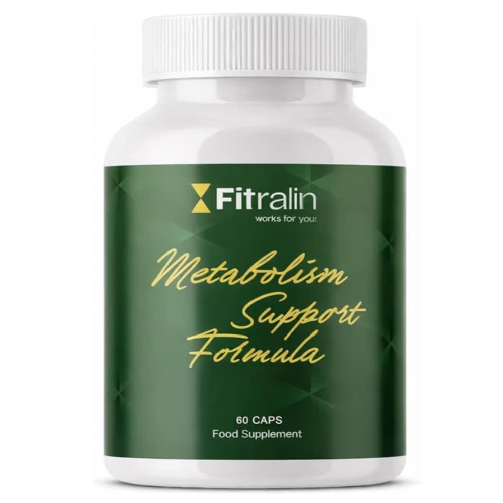 Fitralin Metabolism Support Formula Capsules Daily Metabolic Support Food Supplement Premium Botanical Blend 60 Capsules Designed for Everyday Wellness - New & Sealed
