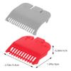 CHICAMPERA Professional Hair Clipper Guards Replacement Set with Positioning Comb, Multi-Function Grooming Trimmer Guides in Gray and Red, Hair Cutting Supplies for Salon and Home Use view 2