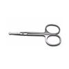 Round Safety Scissors|Professional Facial Hair Scissors Solid Stainless Steel Round Safety for Eyebrows Eyelashes Nose Hair Ear Mustache Trimming view 3