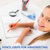 Pencil Grips - Comfortable Secure Grips, Non-Slip Silicone Finger Guides with Left-Handed Design | Grip Holder for Preschool, Small, Kids, Adults, Special Needs view 3