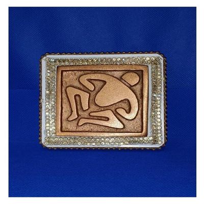 Rudrashiv Blessing Copper VASTU PURUSH for RECTIFIES Overall VASTU DOSH (3 Inch) (200 Gram) Pack of 1