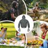 Gnat Jacket - Outdoor Midge Suit, Fly Clothing And Mittens, Protection Clothing | Hooded Breathable Protection Gnat Mesh Net Jacket For Men Women Adult Outdoor Fishing Activities view 3