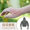 Gnat Jacket - Outdoor Midge Suit, Fly Clothing And Mittens, Protection Clothing | Hooded Breathable Protection Gnat Mesh Net Jacket For Men Women Adult Outdoor Fishing Activities view 4