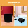 BIUDECO Hanging Storage Basket for Salon Portable 10pcs Small Trash Can Organizer for Bathroom Sink Vanity Space-saving Storage view 3