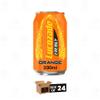 Energy Drink Bottles Sparkling Glucose Energy Boost Flavoured Drinks Classic Carbonated Refreshing Drink for Sports, Work, Study & Hydration (Lucozade Orange Cans - 330ml x 24Pack) view 3