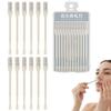 12PCS 2 in 1 Nasal Hair Cutter, 2026 New Double Sided Nose Hair Trimmer for Women Men, 360 Rotating Portable Manual Nose Hair Remover Tool, Double Sided Nose Hair Cutter for Travel view 1