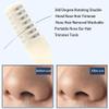12PCS 2 in 1 Nasal Hair Cutter, 2026 New Double Sided Nose Hair Trimmer for Women Men, 360 Rotating Portable Manual Nose Hair Remover Tool, Double Sided Nose Hair Cutter for Travel view 2