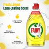 Fairy Liquid Lemon, 320ml, with Dishmatic Dish Brush Starter Kit Complete Washing Up Solution for Kitchens, Dish Cleaning, Powerful Grease Removal for Pots, Pans, Plates & Glasses view 3