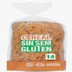 Pan de Molde Cereales Sin Gluten, Sliced Bread with Cereals, Gluten Free, 470g, Pack de 2