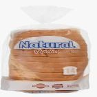 Natural Rstico Pan de Molde Blanco, White Sliced Bread, 550g Pack de 3