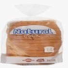 Natural Rstico Pan de Molde Blanco, White Sliced Bread, 550g Pack de 3