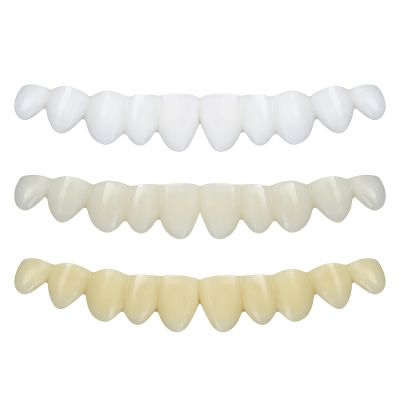 AOVNA 3pcs Temporary Tooth Filling Repair Kit Tooth Repair Beads Natural Color and Shape Tooth Cap Crown Easy Solution Denture Repair Kit for Broken Missing Teeth
