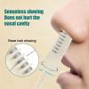 12PCS 2 in 1 Nasal Hair Cutter, 2-in-1 Nose Hair Trimmer for Men and Women, 360 Rotating Portable Manual Nose Hair Remover Tool, Double Sided Nose Trimmer, Portable Manual Nostril Hair Removal Tool view 2