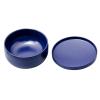 5 set of Stainless Steel Shaving Bowl with Lid Shaving Mug for Grandfather Father Men Blue, 110x65mm view 2